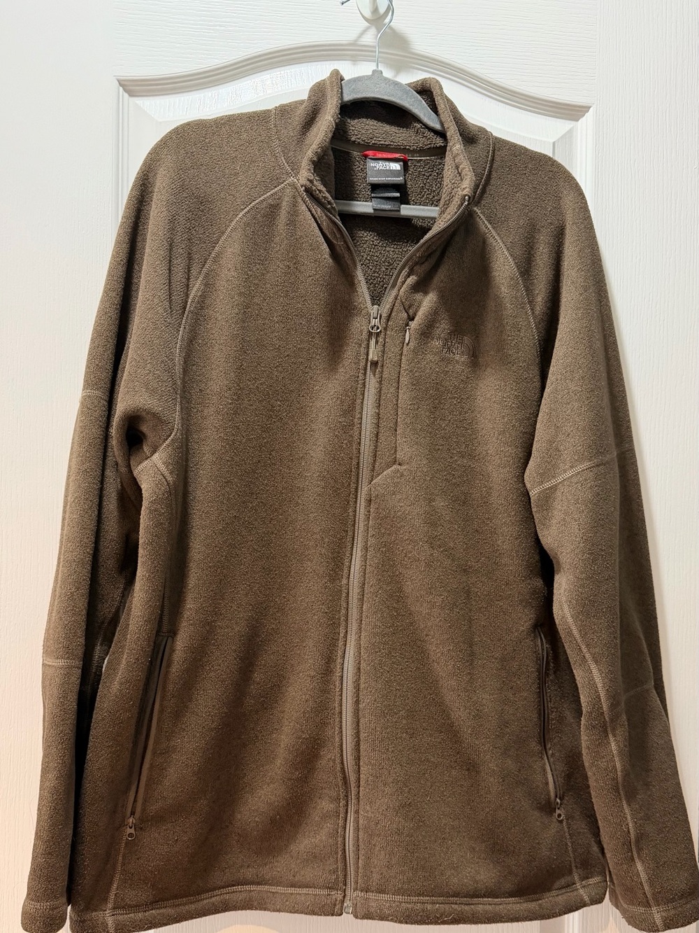 The North Face Men’s Brown Full-Zip Fleece Jacket
